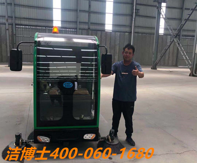 潔博士掃地車客戶案例-榆林市橫山區(qū)國源環(huán)?？萍加邢薰? title=